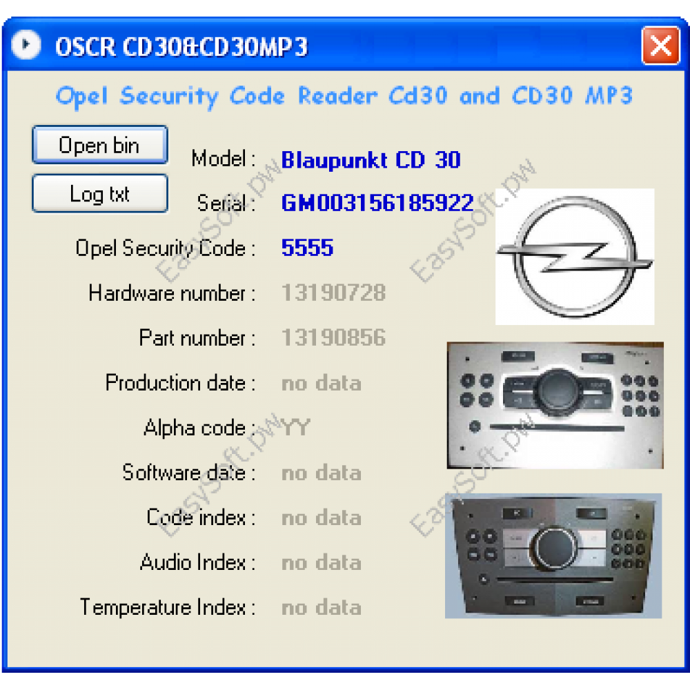 Blaupunkt car 2003 radio code calculator